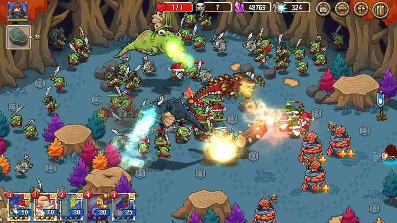 Crazy Defense Heroes Winged Terror 3 Normal 