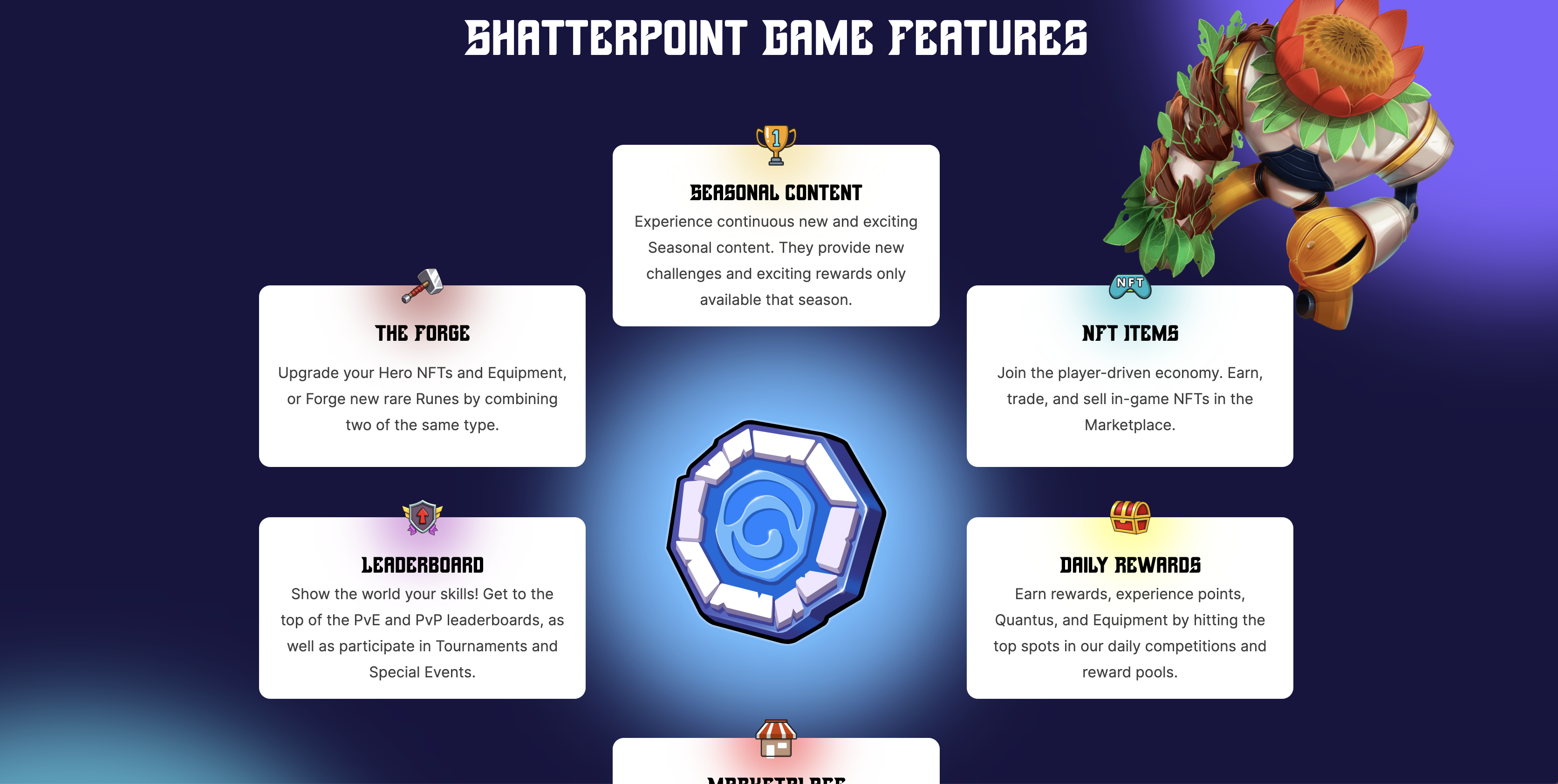 Shatterpoint NFT Game Review  Upcoming Free to Play on Polygon